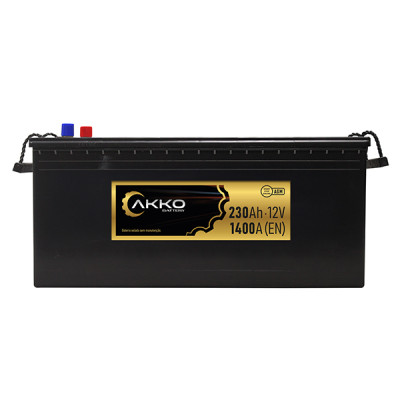 Akko Battery AGM TRUCK  230AH  1400A +E